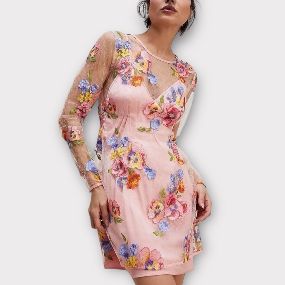 For Love & Lemons Percy Mini Dress Xs (Nwot) $319 Retail